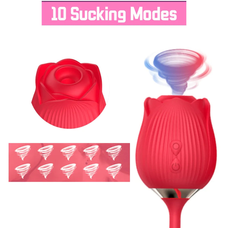 Sucking Rose Vibrator